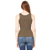 Bella + Canvas Women's Army 2x1 Rib Tank