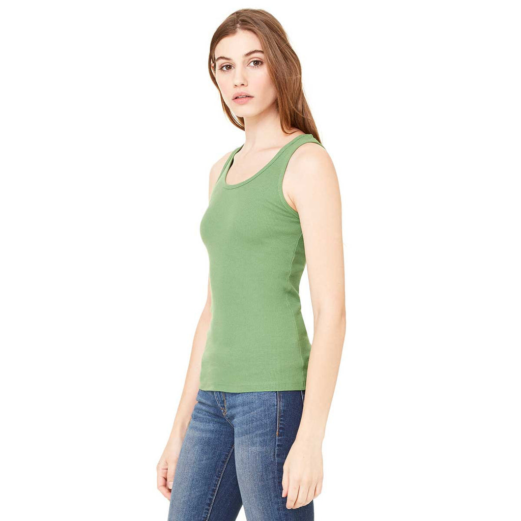 Bella + Canvas Women's Leaf 2x1 Rib Tank