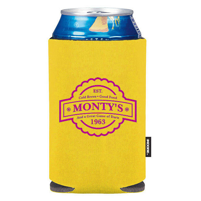 Yellow 16 oz. Can Collapsible Koozie