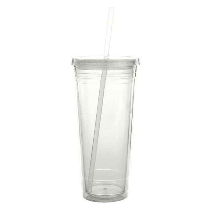 Clear Double Wall Tumbler