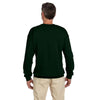 Jerzees Men's Forest Green 9.5 Oz. Super Sweats Nublend Fleece Crew