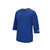 adidas Men's Collegiate Royal Climalite Fielder's Choice 3/4 Sleeve Henley