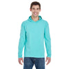 Comfort Colors Men's Chalky Mint 6.1 oz. Long-Sleeve Hooded T-Shirt