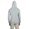 Jerzees Men's Ash 9.5 Oz. Super Sweats Nublend Fleece Full-Zip Hood