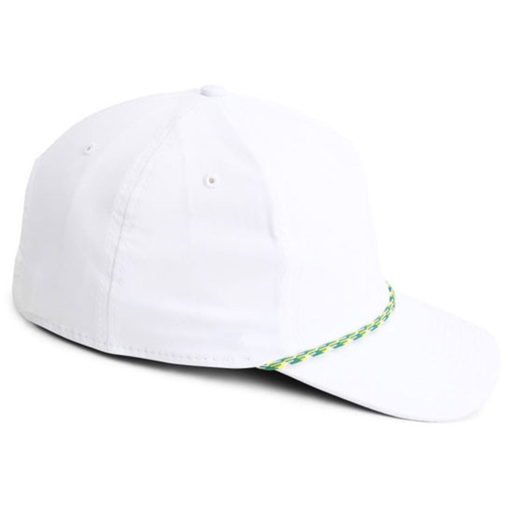 Rope Hat - White with green logo