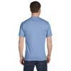 Hanes Men's Light Blue 6.1 oz. Beefy-T