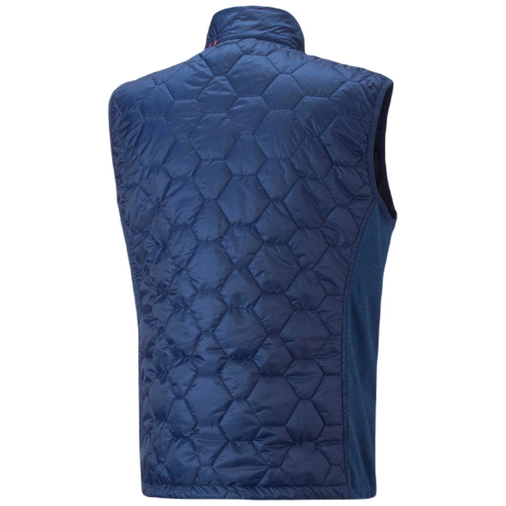 Puma Golf Men's Blazing Blue Cloudspun Warm Label Vest