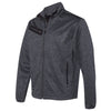 Dri Duck Men's Charcoal Atlas Sweater Fleece Full-Zip Jacket