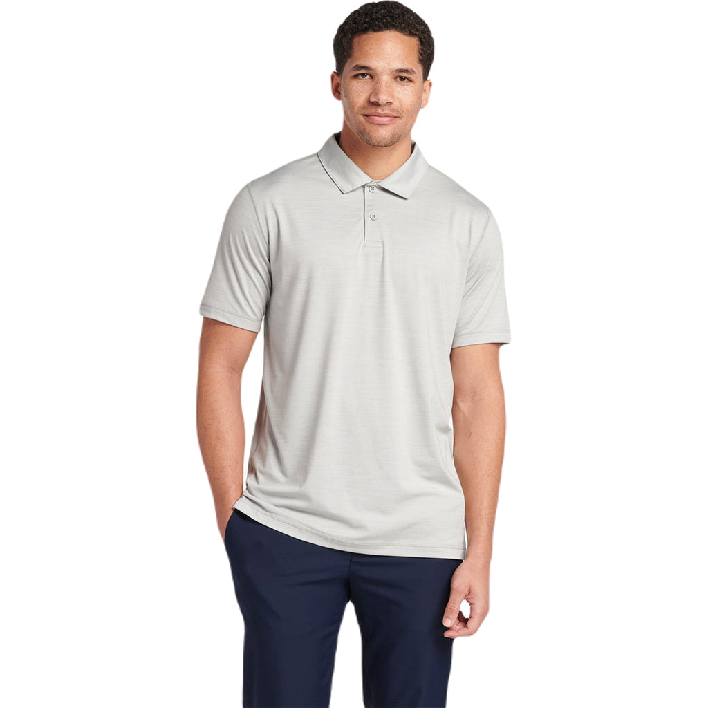 Puma Golf Men's High Rise Heather Cloudspun GRYLBL Polo