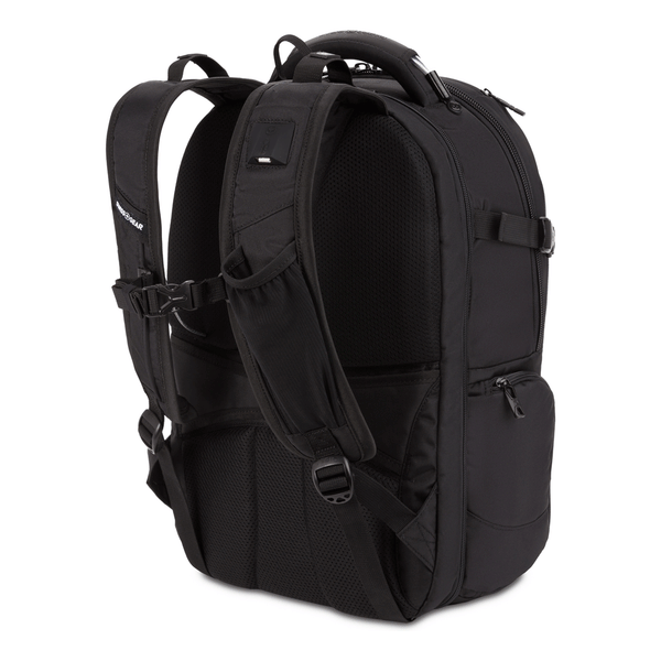 Custom Swissgear Black USB Scansmart Laptop Backpack | Logo Backpack