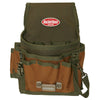 Bucket Boss Brown Tool Pouch with Flap Fit