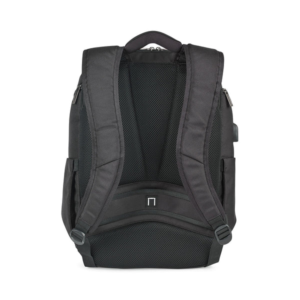 Travis & Wells Black Velocity Charging Computer Backpack