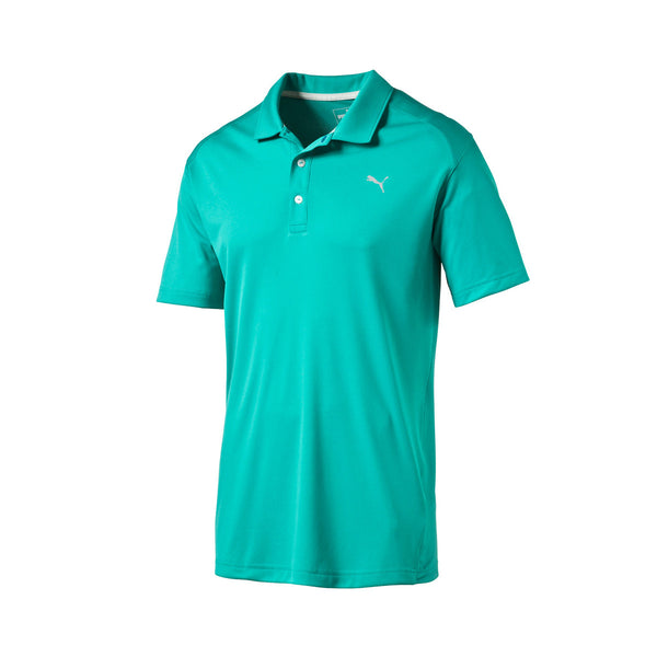 Puma Golf Men's Columbia Green Essential Pounce Golf Polo