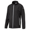 Puma Golf Men's Black Full Zip Wind Golf Jacket