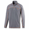 Puma Golf Men's Quiet Shade Embossed 1/4 Zip Golf Popover