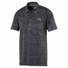 Puma Golf Men's Black Evoknit Seamless Golf Polo