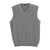 Vantage Men's Grey Heather Milano Knit Sweater Vest