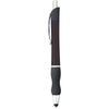 Scripto Black Metallic Bubble Grip Ballpoint Stylus