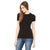 Bella + Canvas Women's Black Jersey Short-Sleeve T-Shirt