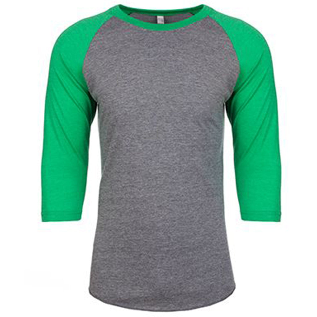 Next Level 6051 - Unisex Triblend Three-Quarter Raglan T-Shirt