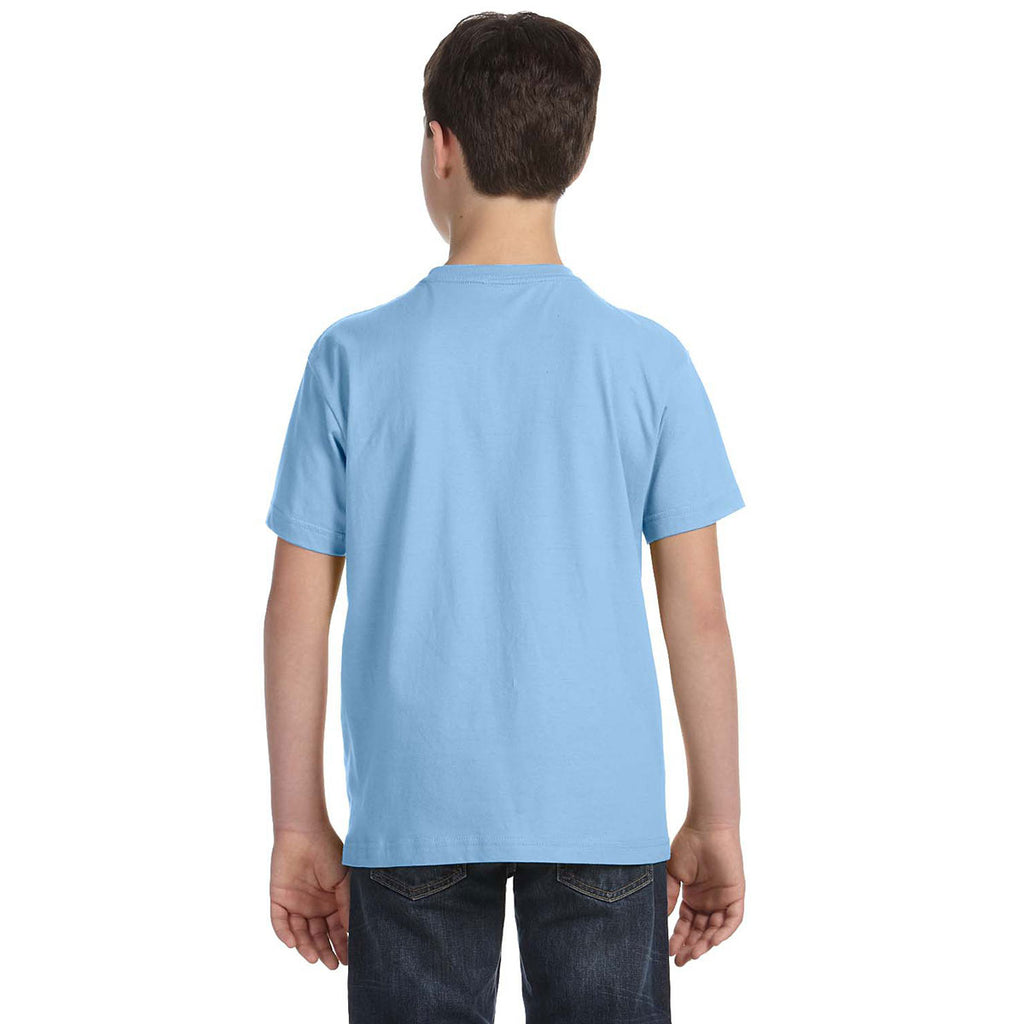 LAT Youth Light Blue Fine Jersey T-Shirt