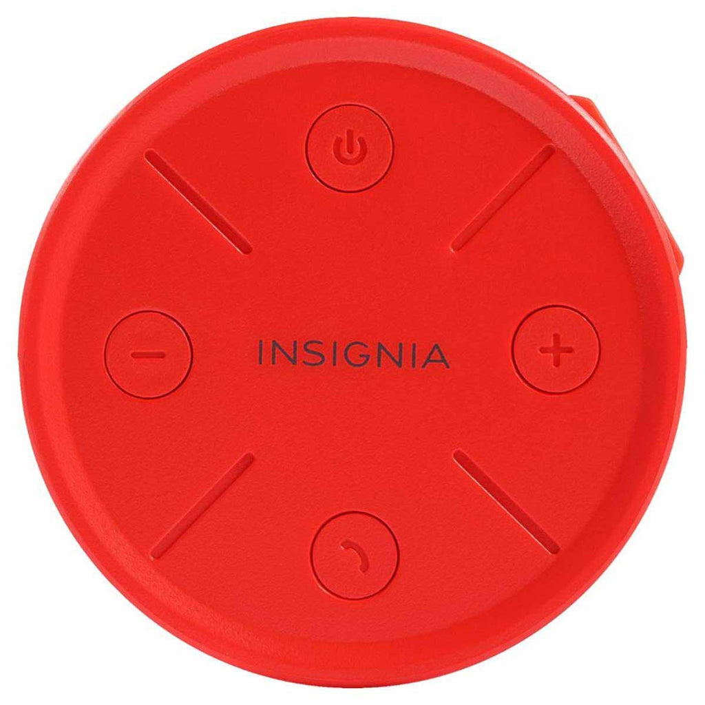 Insignia Red Wave 2 Portable Bluetooth Speaker