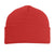 Pacific Headwear Red Knit Fold Over Beanie