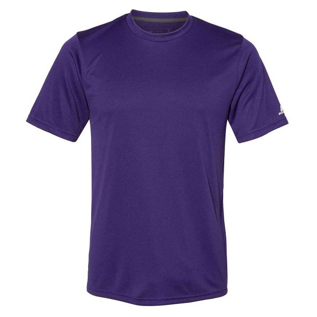 Russell Athletic Men's T-Shirt - Purple - M