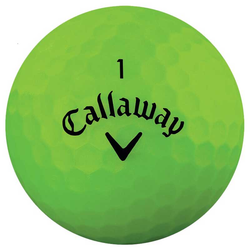 Callaway Green Superhot 70 Golf Balls - 15 Ball Pack