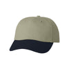 Valucap Khaki/Navy Econ Cap