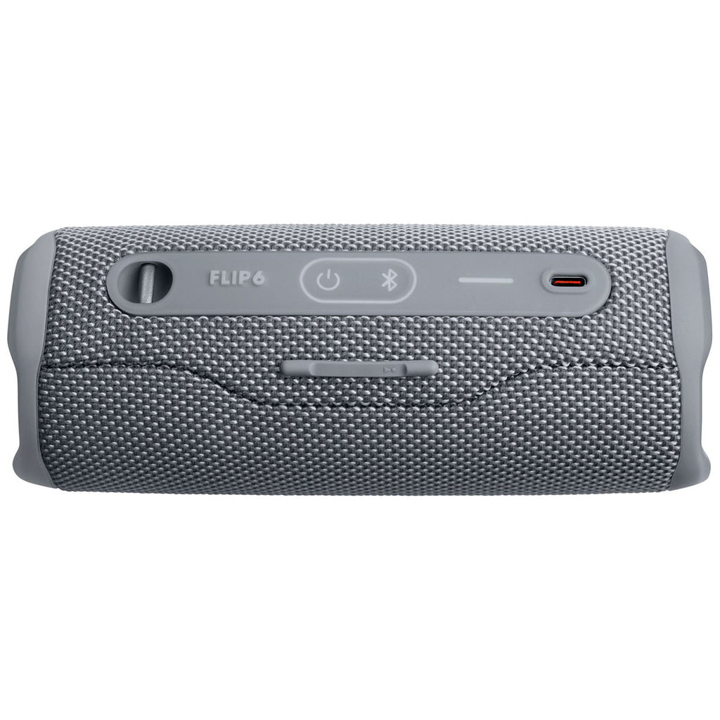 JBL Grey FLIP6 Portable Waterproof Speaker