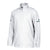 adidas Men's White/Onix Team Iconic Long Sleeve Quarter Zip