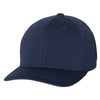 Flexfit Men's Navy 3D Hexagon Stretch Jersey Cap