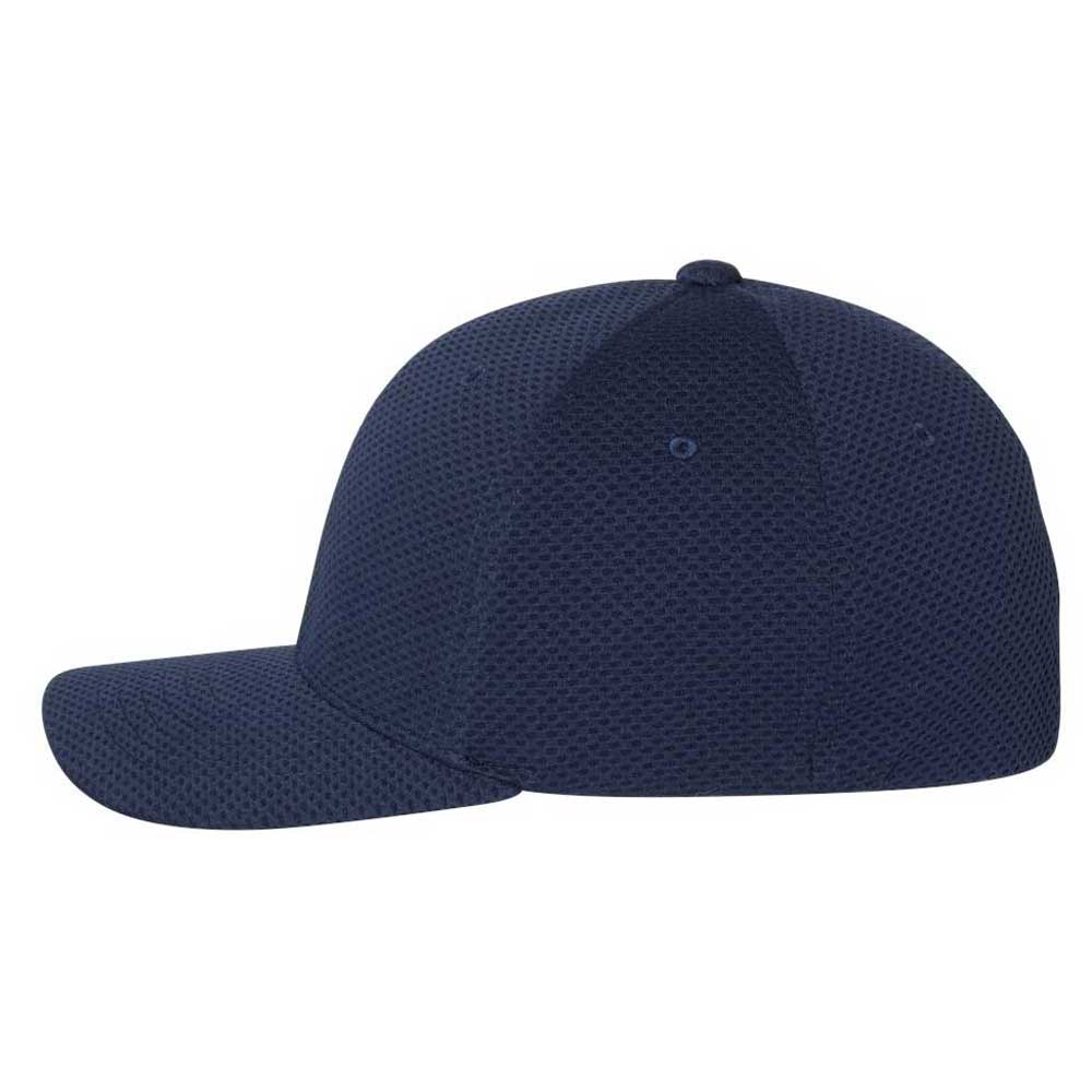 Flexfit Men's Navy 3D Hexagon Stretch Jersey Cap