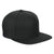 Yupoong Black Melton Wool Adjustable Cap