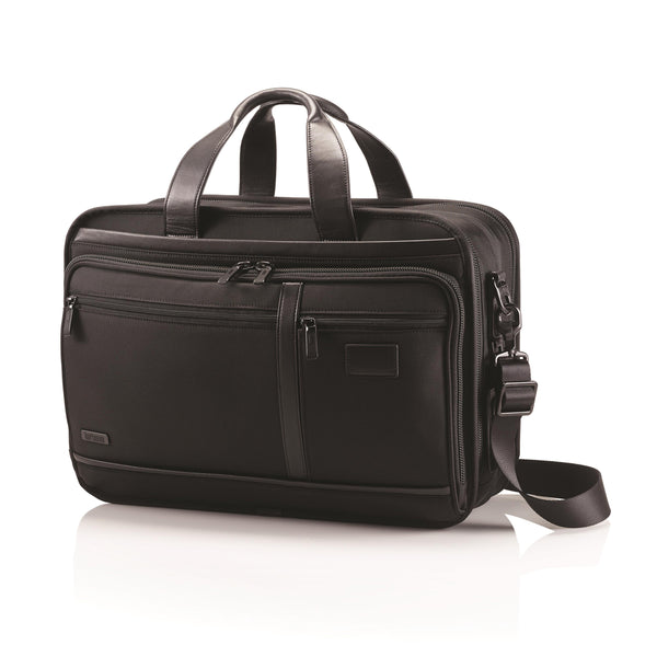 Hartmann Black Hypertex Double Compartment Expandable Brief