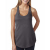 Next Level Women's Dark Grey Terry Racerback Tank