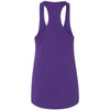 Next Level Women's Purple Rush Terry Racerback Tank