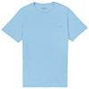 Vineyard Vines Men's Jake Blue Blank Short-Sleeve Pocket Tee