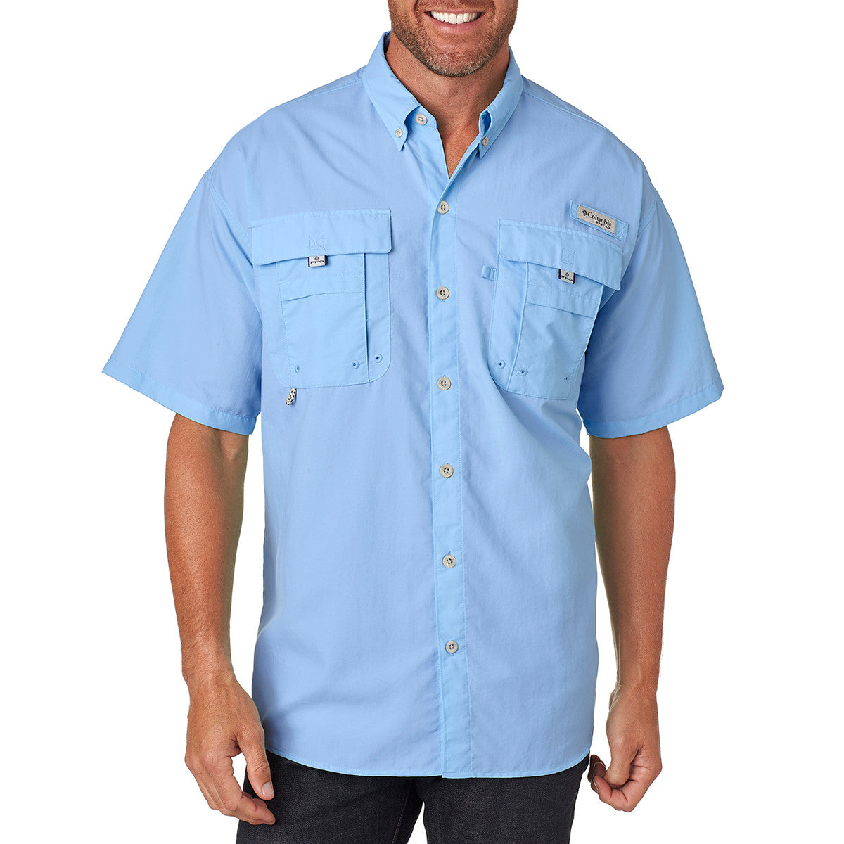 Columbia Men's Gulf Stream Green Bahama II S/S Shirt