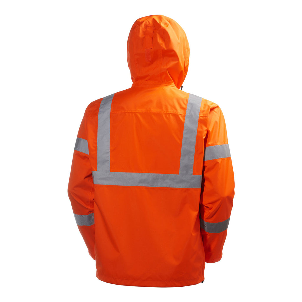 Helly Hansen Men's High Visibility Orange Alta Shelter Jacket