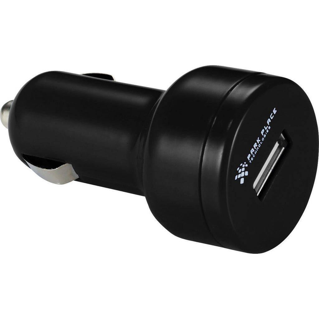 Leed's Black Power Storm Single USB Car Charger