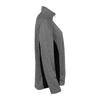 Vantage Women's Charcoal Heather/Black Heathered Blocked Knit Jacket