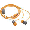 Leeds Grey Mobile Odyssey Nova Clip Earbuds with mic