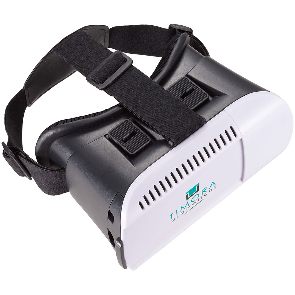 Leed's White Luxury Virtual Reality Headset