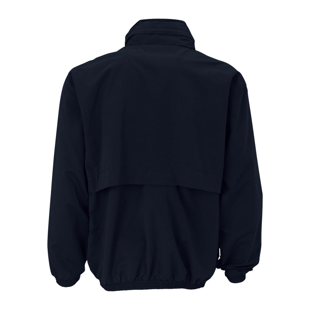 Vantage Men's Navy/Stone Hampton Microfiber Jacket