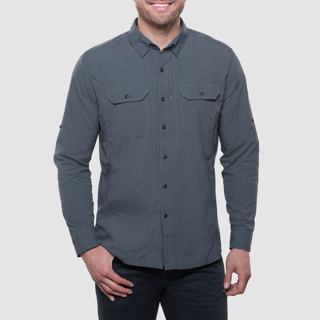 Kuhl Travel Shirt (Color: Carbon) - Well Made Shirts