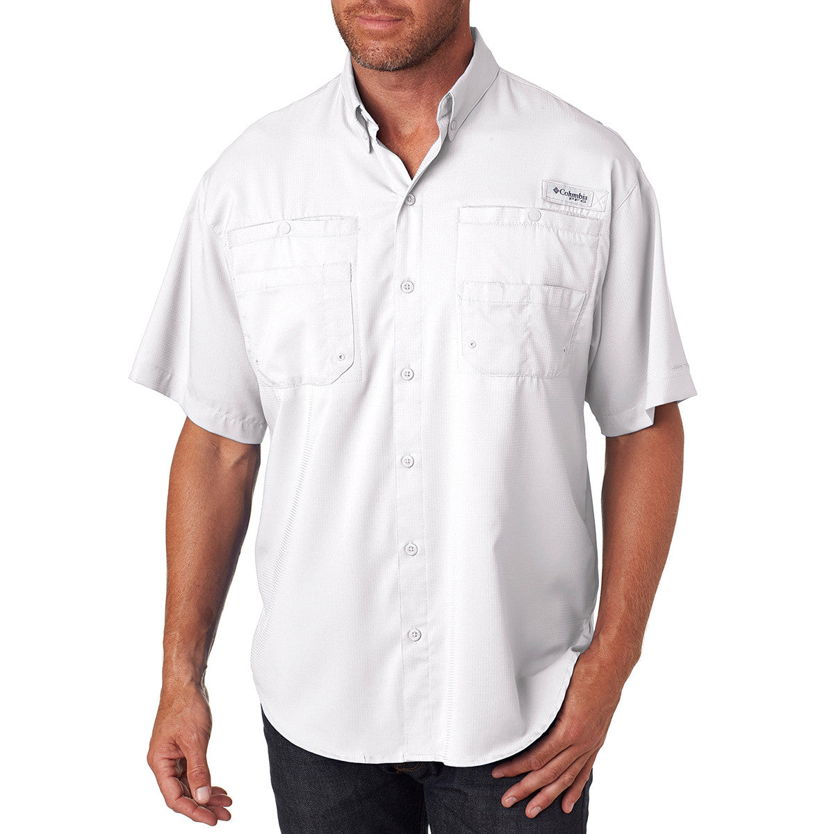 Columbia Mens PFG Tamiami II UPF 40 Short Sleeve Fishing Shirt