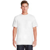 Next Level Men's White Power Pocket T-Shirt