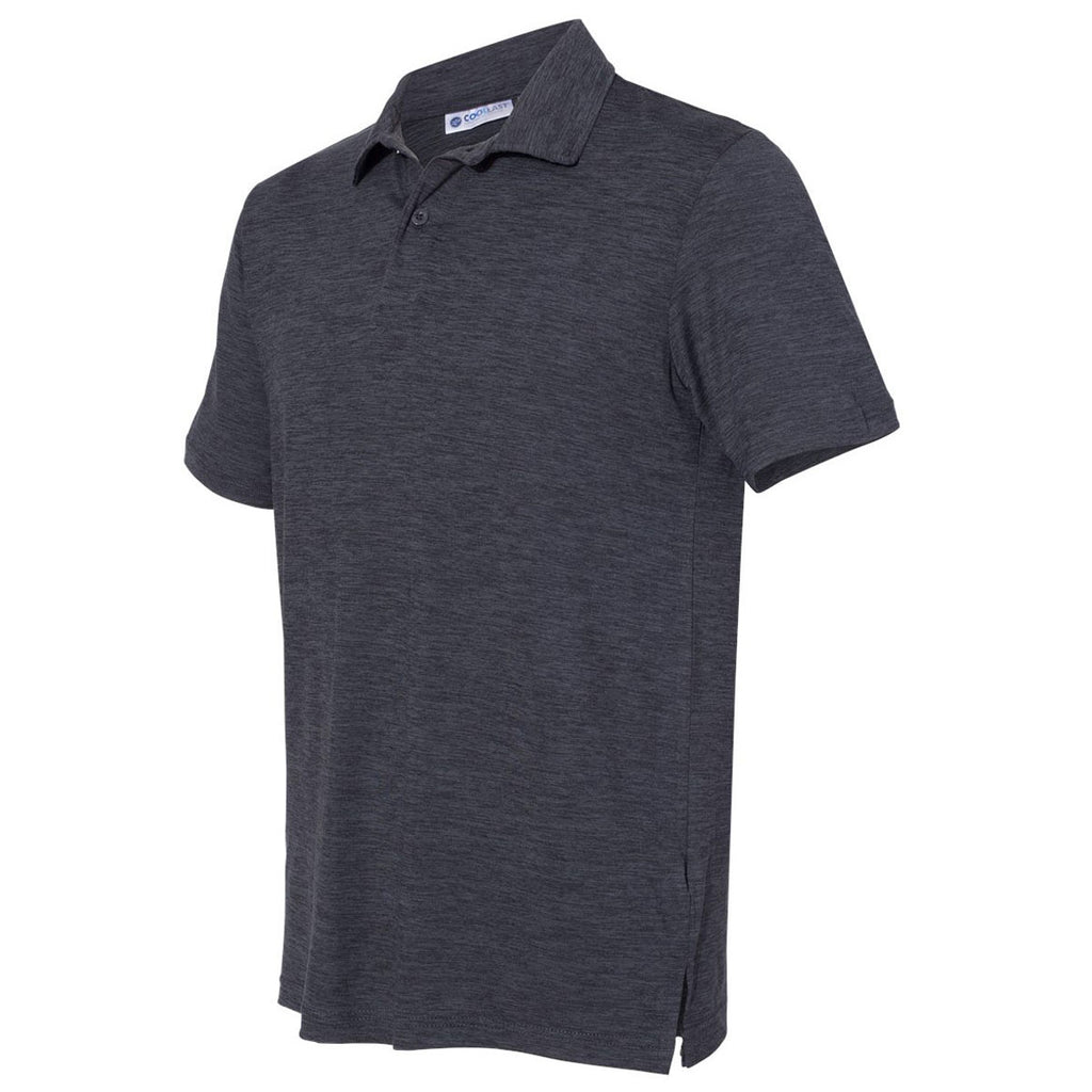 Weatherproof Men's Graphite/Black Cool Last Two-Tone Luxe Sport Shirt